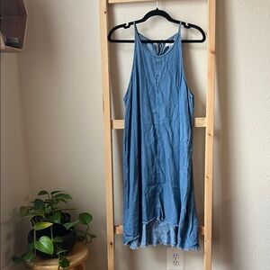 Mud Pie Light Blue Denim Top